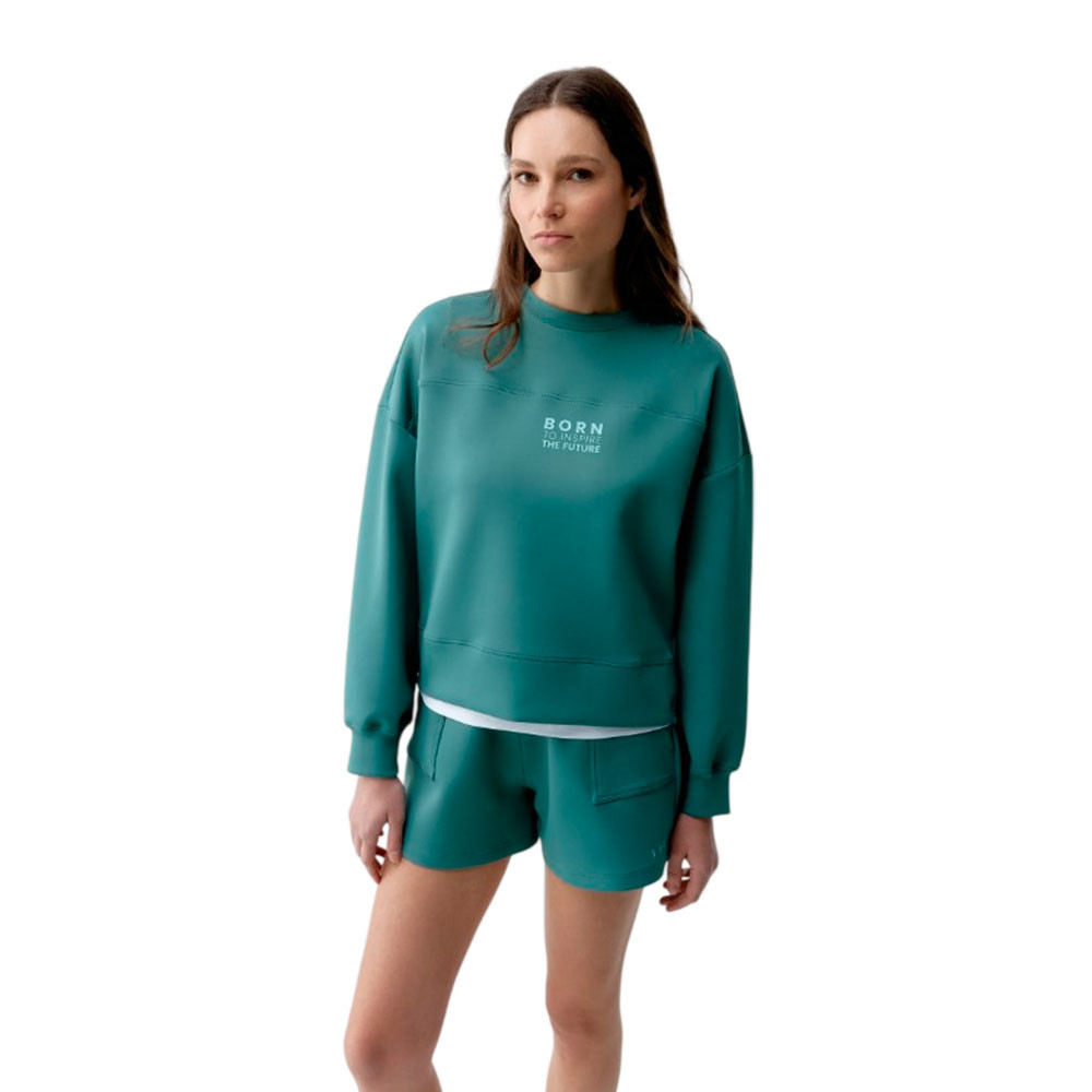 Sudadera Born Living Yoga SS26CS41-SW-CUCUMBER