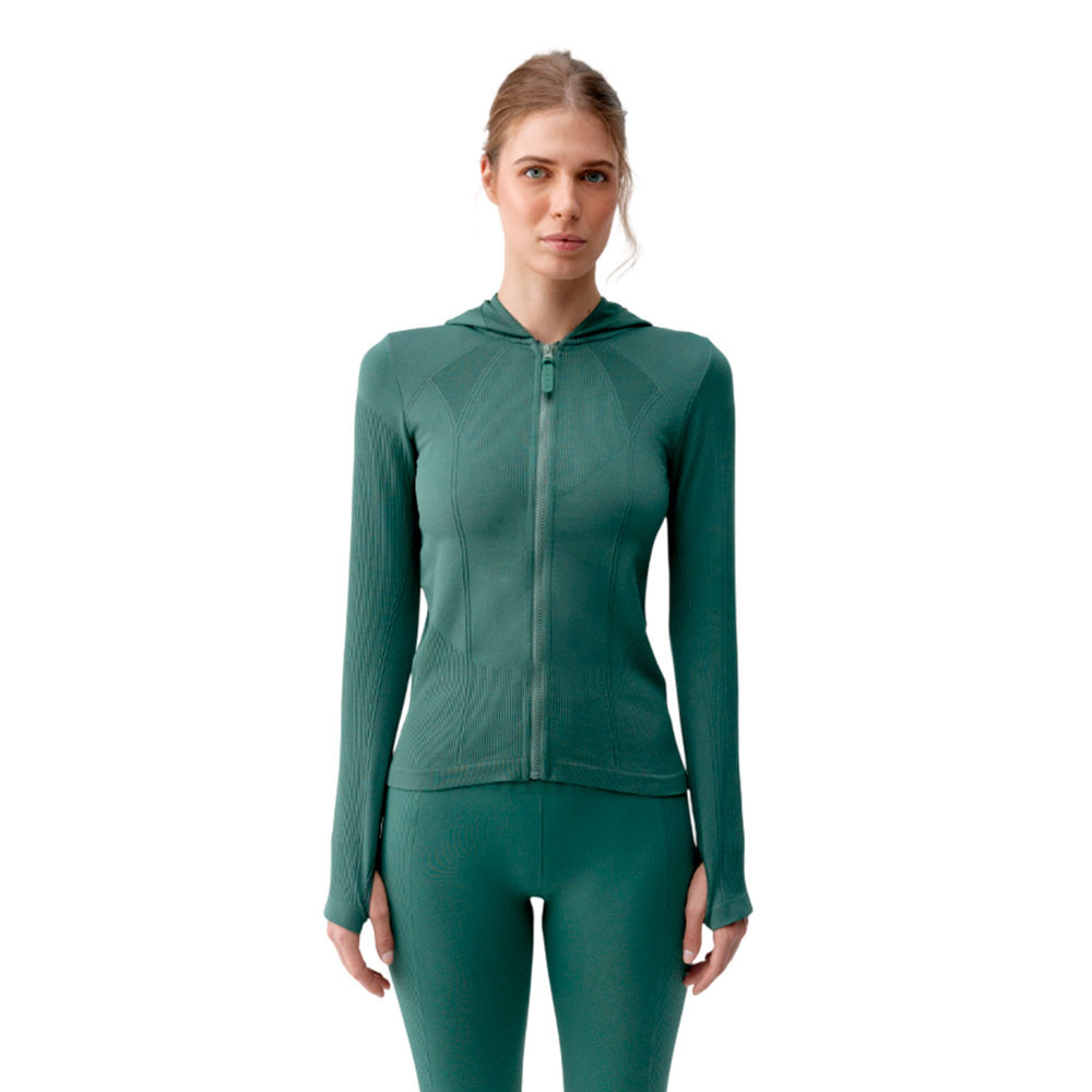 Chaqueta Born Living Yoga Viveka FW26SM52-CH-THYME-GREEN