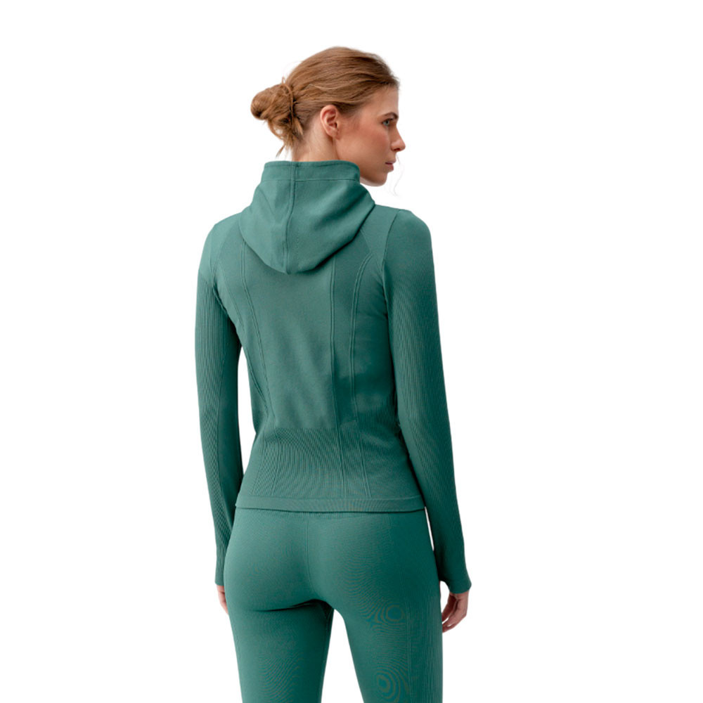 Chaqueta Born Living Yoga Viveka FW26SM52-CH-THYME-GREEN