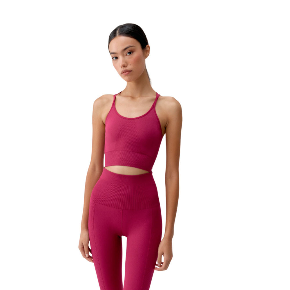 Top Born Living Yoga Viveka FW26SM06-B-CIRUELA