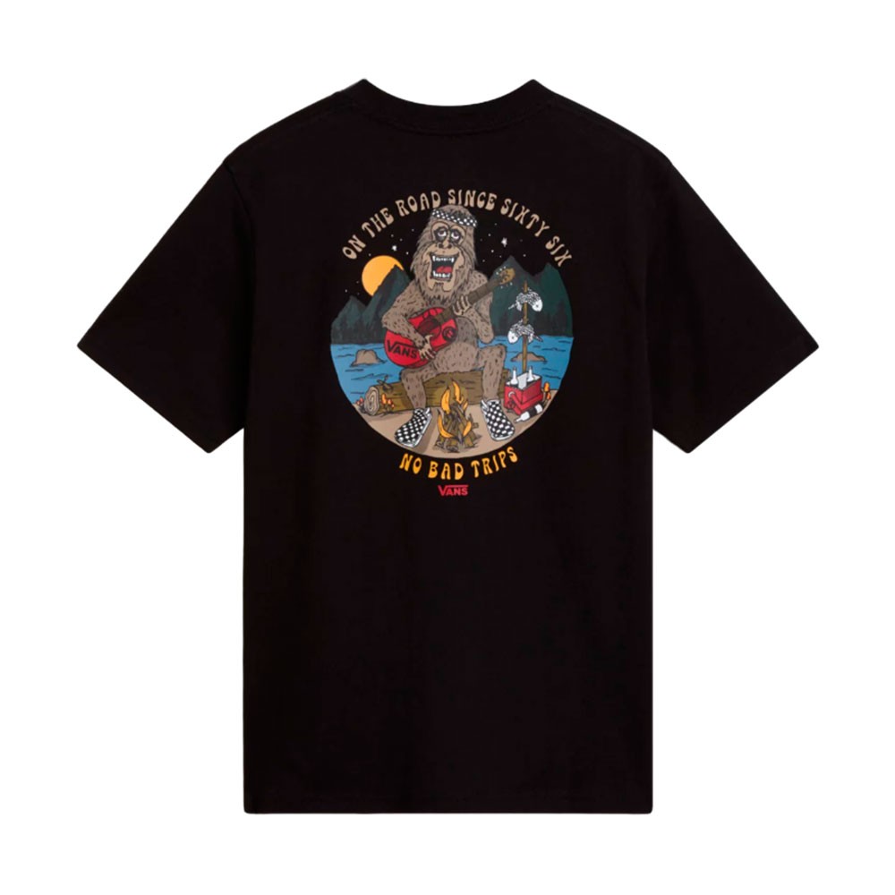 Camiseta Vans Squatch Songs VN000JPNBLK